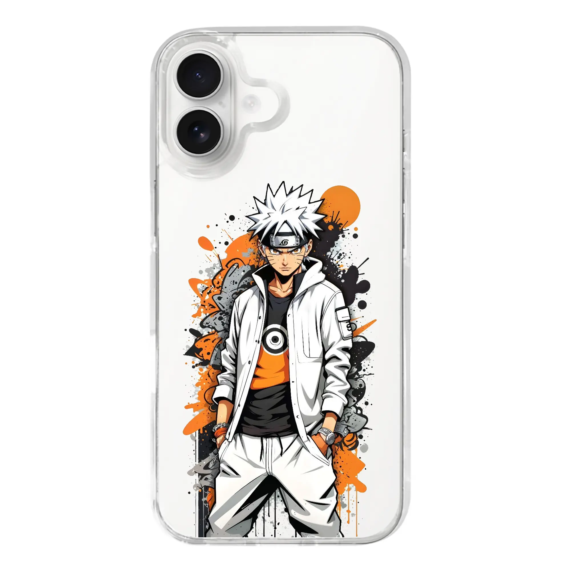 ナルト グッズ うずまき ナルト - iPhone 17シリーズ 透明スマホケース – 薄型・耐衝撃・精密フィット保護カバー